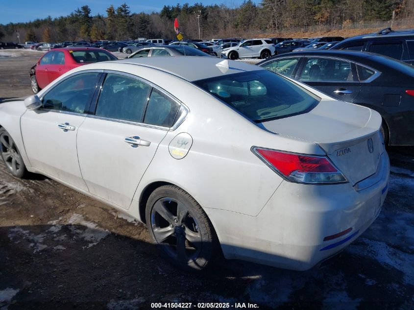 2012 Acura Tl 3.7 VIN: 19UUA9F55CA002476 Lot: 41504227