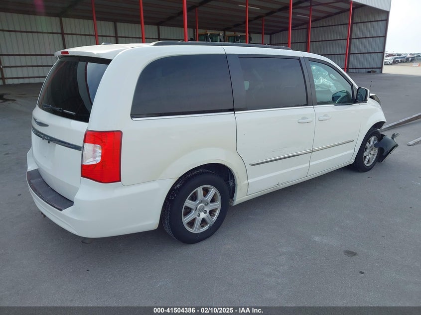 Vin: 2c4rc1bg5cr293242, lot: 41995045, chrysler town & country touring 20124