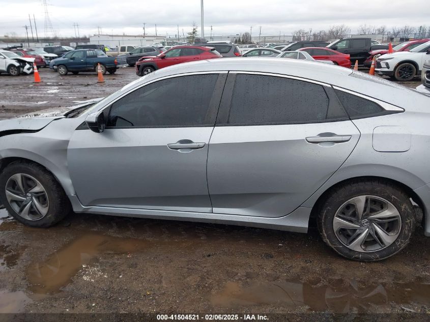 2020 Honda Civic Lx VIN: 2HGFC2F65LH583496 Lot: 41504521