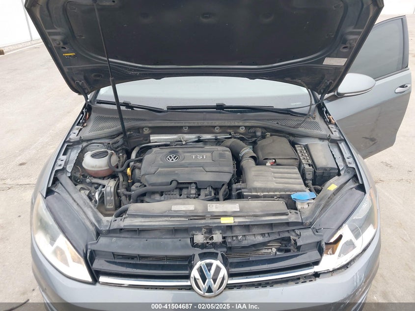 2016 VOLKSWAGEN GOLF TSI S 4-DOOR - 3VW217AUXGM019725