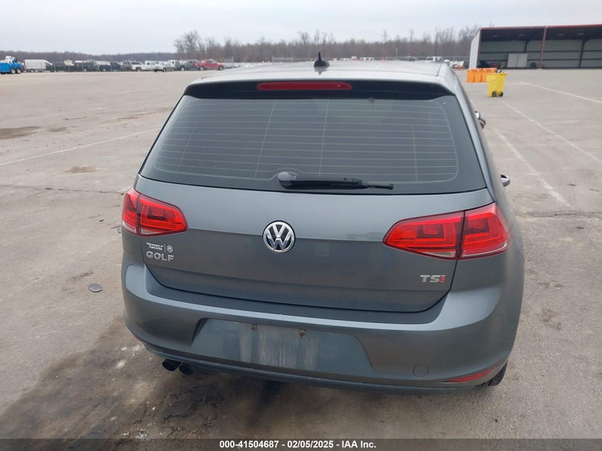 2016 VOLKSWAGEN GOLF TSI S 4-DOOR - 3VW217AUXGM019725