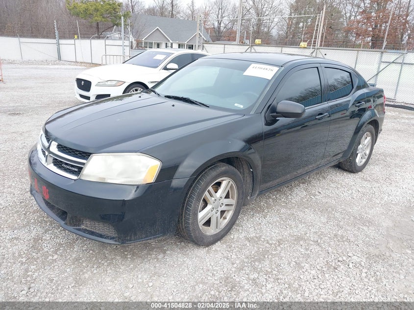2012 DODGE AVENGER VIN: 1C3CDZCB5CN142472
