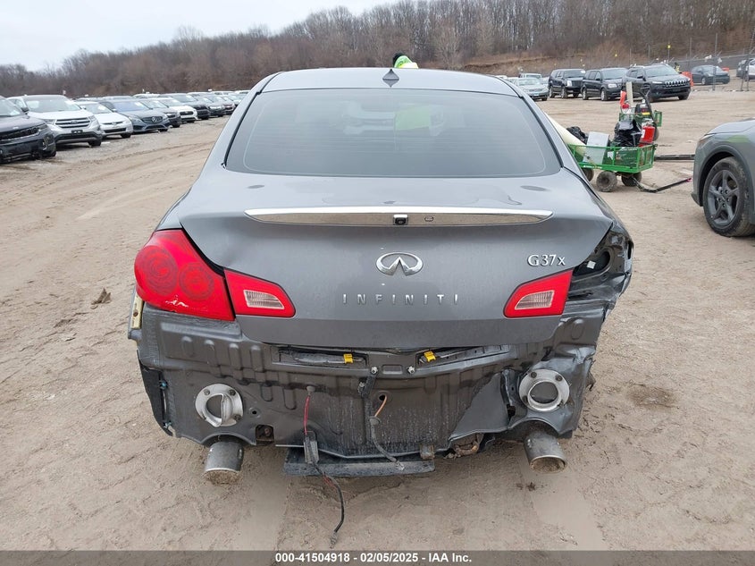 2011 INFINITI G37X VIN: JN1CV6AR9BM401026