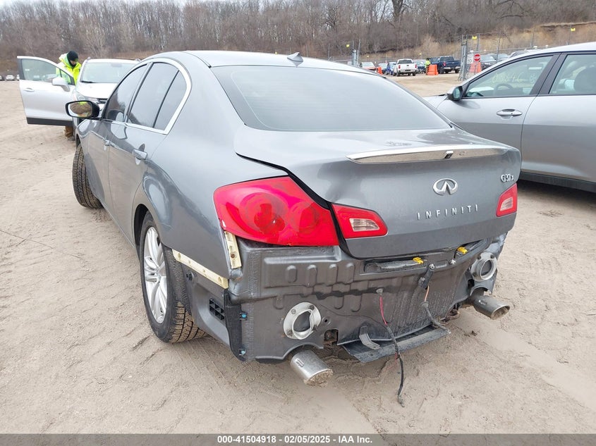2011 INFINITI G37X VIN: JN1CV6AR9BM401026