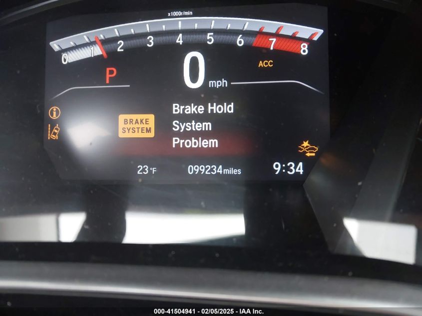 2019 Honda Cr-V Ex-L VIN: 2HKRW2H85KH660133 Lot: 41504941