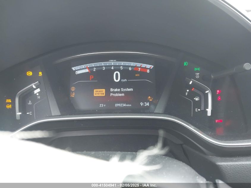 2019 Honda Cr-V Ex-L VIN: 2HKRW2H85KH660133 Lot: 41504941