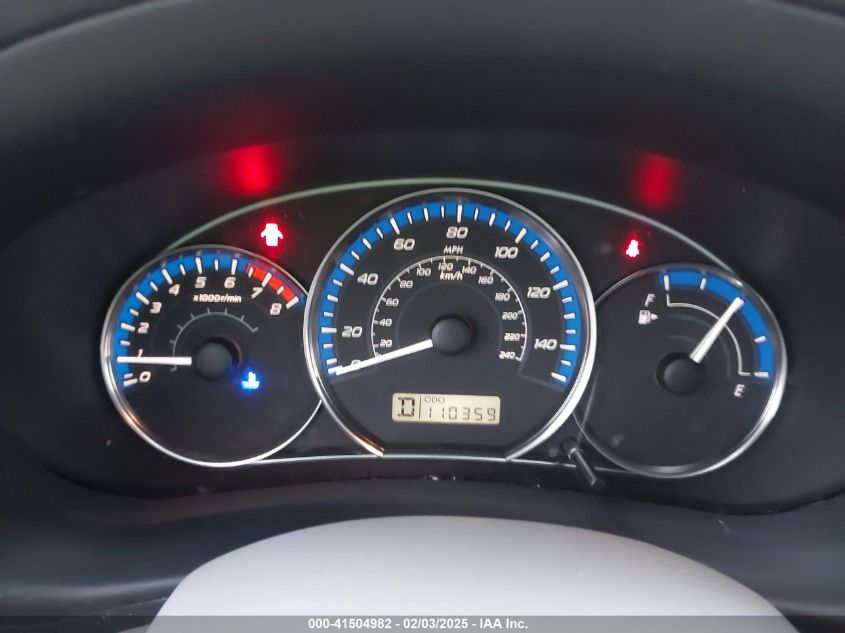 2011 Subaru Forester 2.5X Premium VIN: JF2SHADC4BH703375 Lot: 41504982