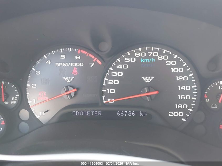 2000 Chevrolet Corvette VIN: 1G1YY22G8Y5109640 Lot: 41505093