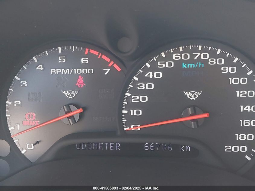 2000 Chevrolet Corvette VIN: 1G1YY22G8Y5109640 Lot: 41505093