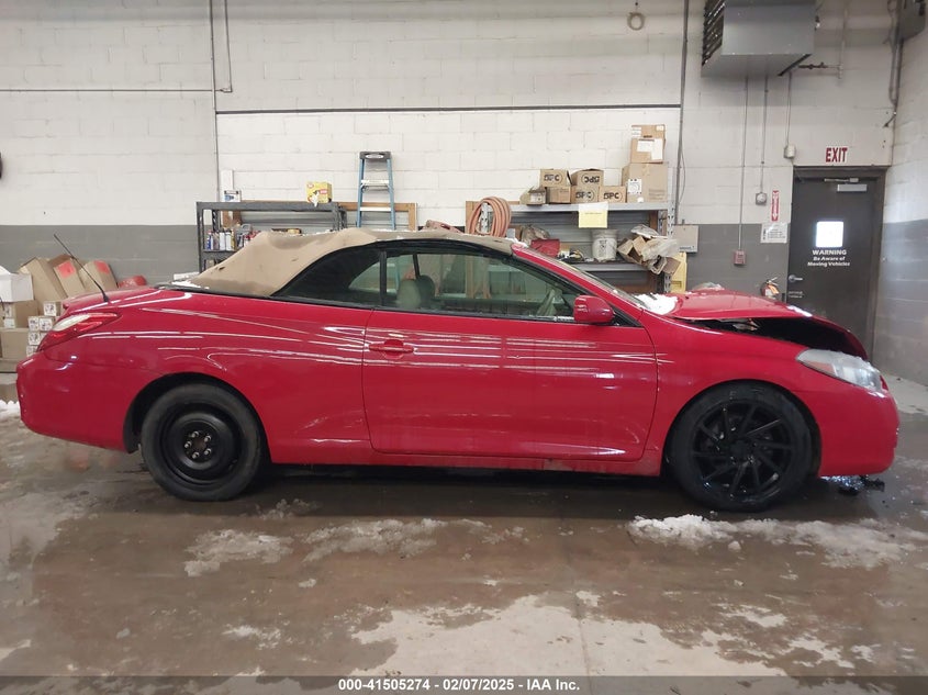 2008 TOYOTA CAMRY SOLARA VIN: 4T1FA38P08U156856