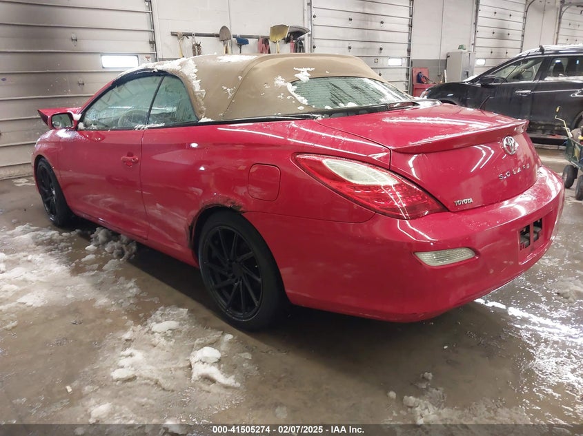 2008 TOYOTA CAMRY SOLARA VIN: 4T1FA38P08U156856