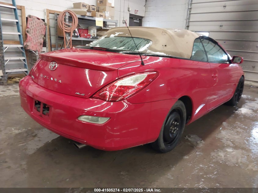 2008 TOYOTA CAMRY SOLARA VIN: 4T1FA38P08U156856