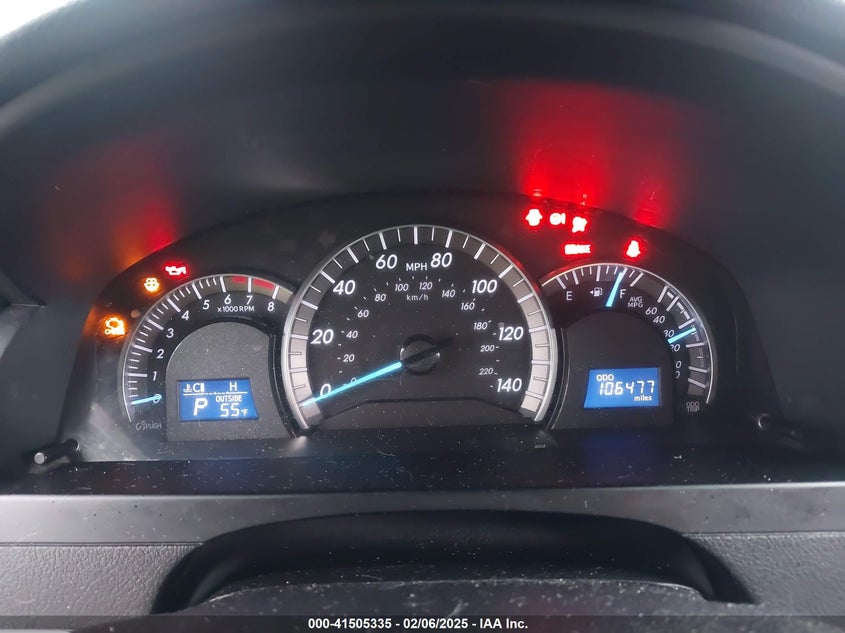 2014 TOYOTA CAMRY VIN: 4T1BF1FK3EU825127