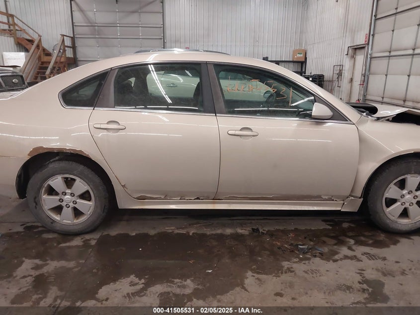 2010 CHEVROLET IMPALA VIN: 2G1WB5EK4A1156858