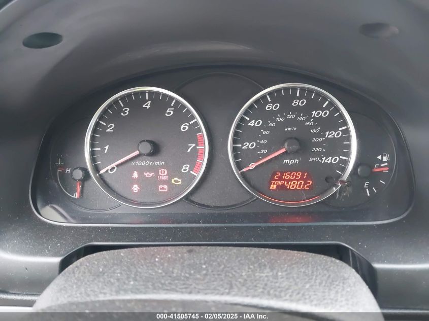 2006 Mazda Mazda6 I Sport VIN: 1YVHP80CX65M65172 Lot: 41505745