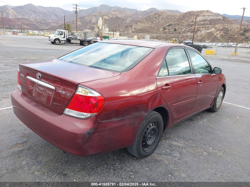 2006 TOYOTA CAMRY VIN: 4T1BE32K96U114585
