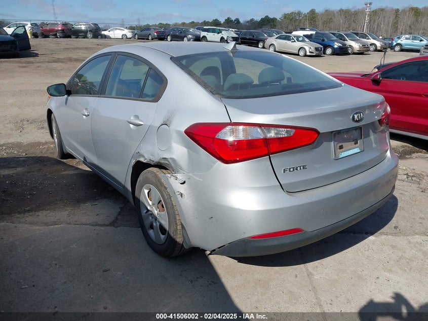 2016 KIA FORTE VIN: KNAFK4A69G5518780
