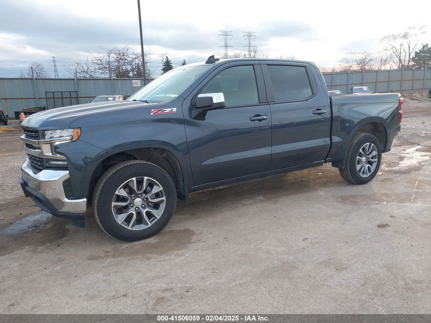 2022 CHEVROLET SILVERADO 1500 LTD 4WD  SHORT BED LT - 1GCUYDED4NZ195228