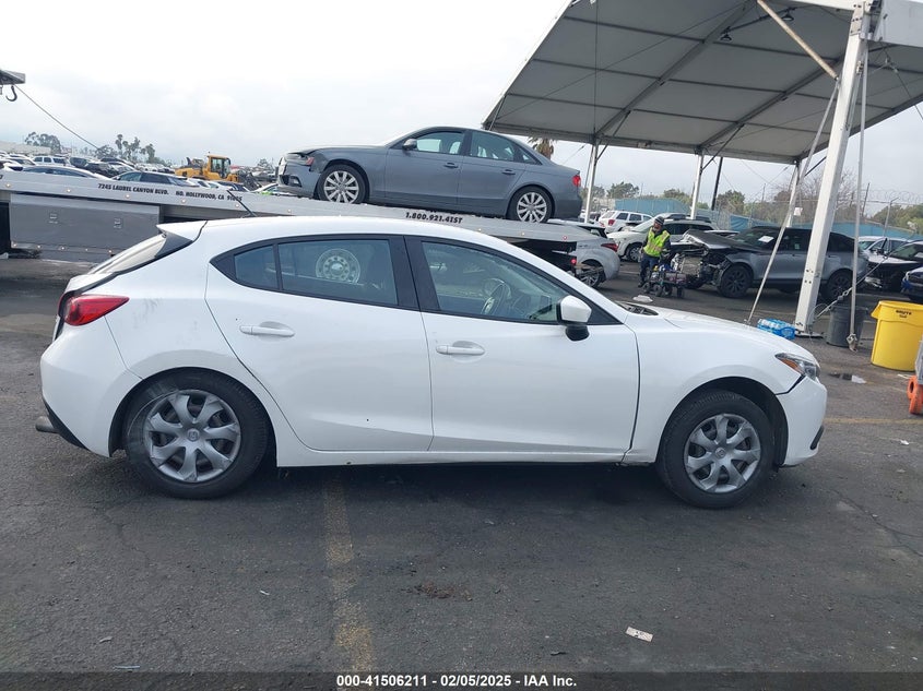 2016 MAZDA MAZDA3 VIN: JM1BM1J76G1292515