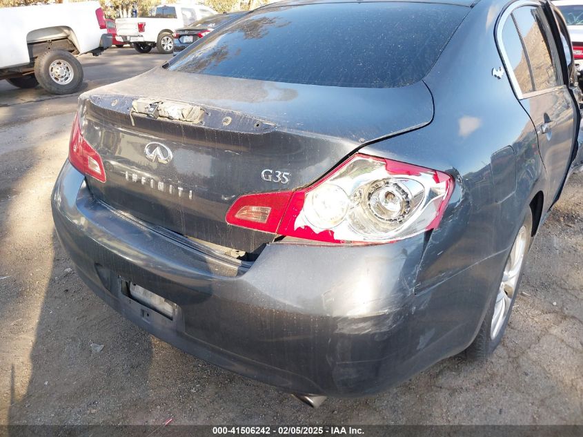 2008 Infiniti G35 Journey VIN: JNKBV61E78M221136 Lot: 41506242