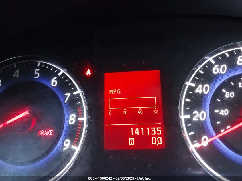 2008 Infiniti G35 Journey VIN: JNKBV61E78M221136 Lot: 41506242