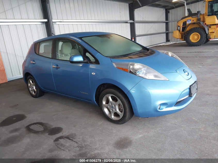 2012 NISSAN LEAF VIN: JN1AZ0CP9CT017890