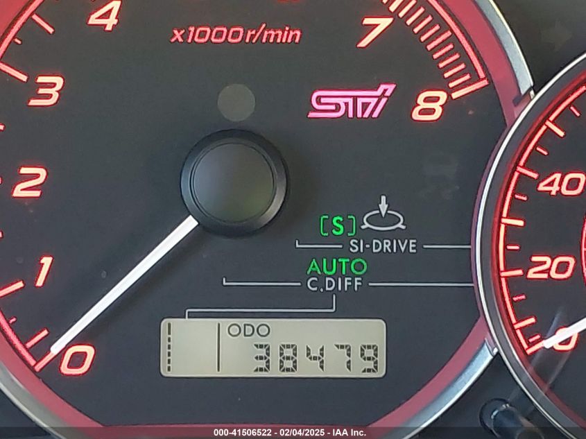 2008 Subaru Impreza Wrx Sti VIN: JF1GR89668L826801 Lot: 41506522