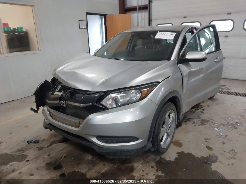2016 Honda Hr-V Lx VIN: 3CZRU6H3XGM745370 Lot: 41506526
