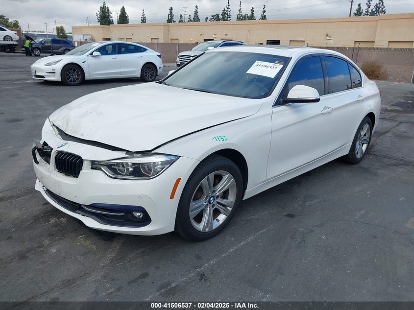 2017 BMW 330I VIN: WBA8B9G35HNU53737