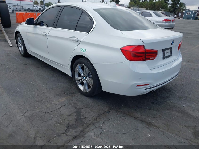 2017 BMW 330I VIN: WBA8B9G35HNU53737