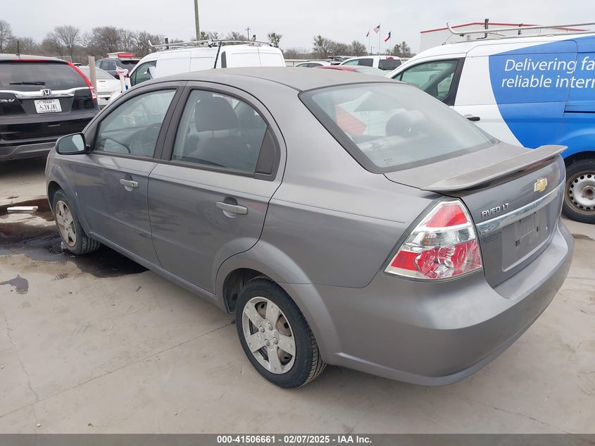 2009 CHEVROLET AVEO VIN: KL1TD56E99B629458