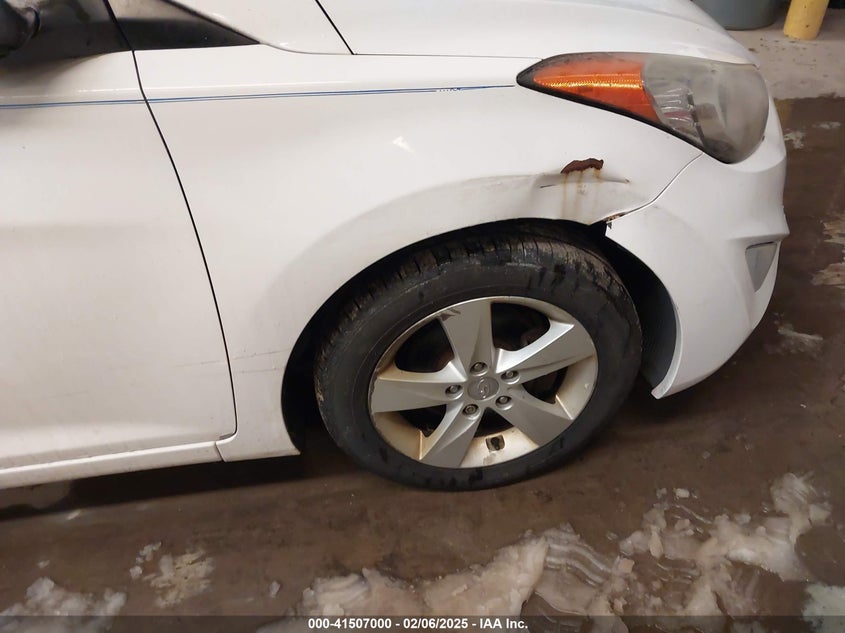 2013 HYUNDAI ELANTRA COUPE VIN: KMHDH6AE0DU016636