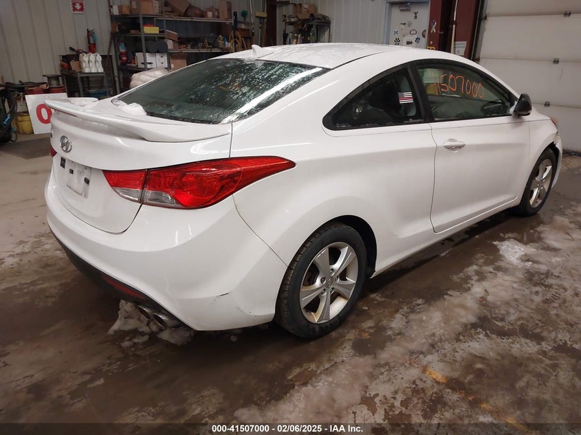 2013 HYUNDAI ELANTRA COUPE VIN: KMHDH6AE0DU016636
