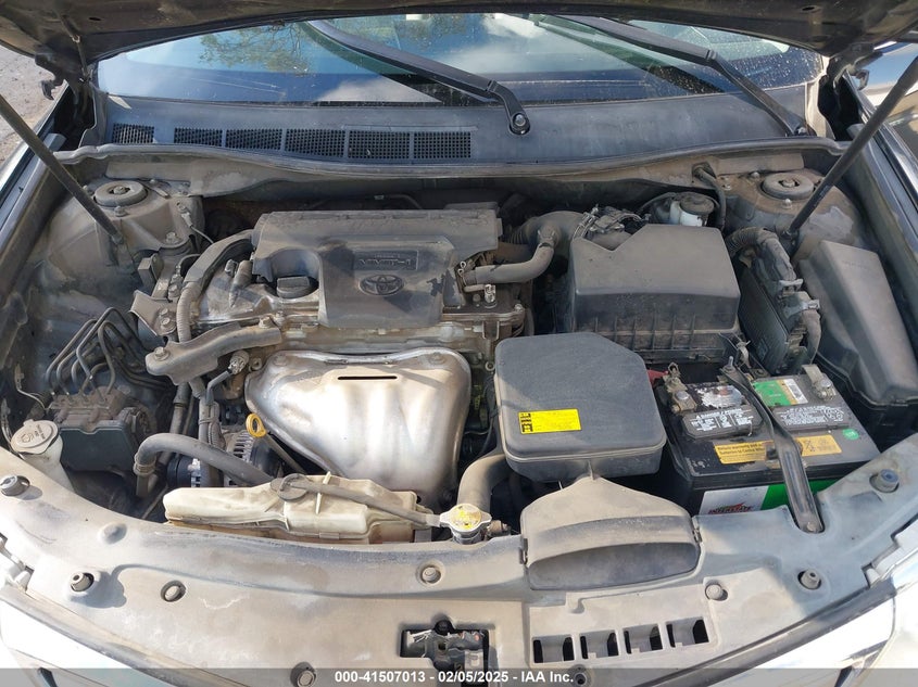 2012 TOYOTA CAMRY VIN: 4T4BF1FK6CR196191