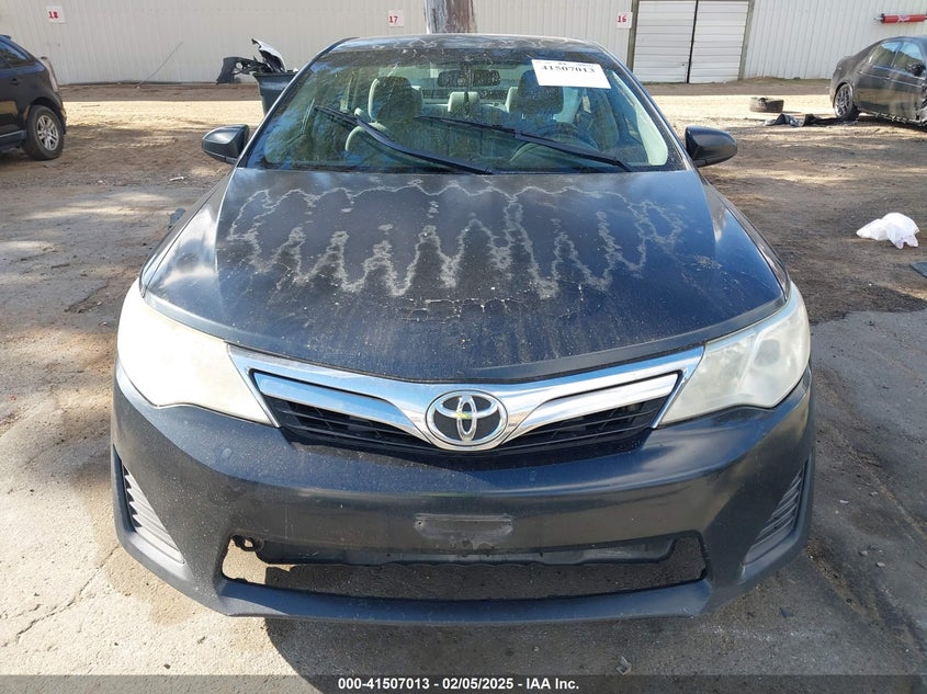 2012 TOYOTA CAMRY VIN: 4T4BF1FK6CR196191