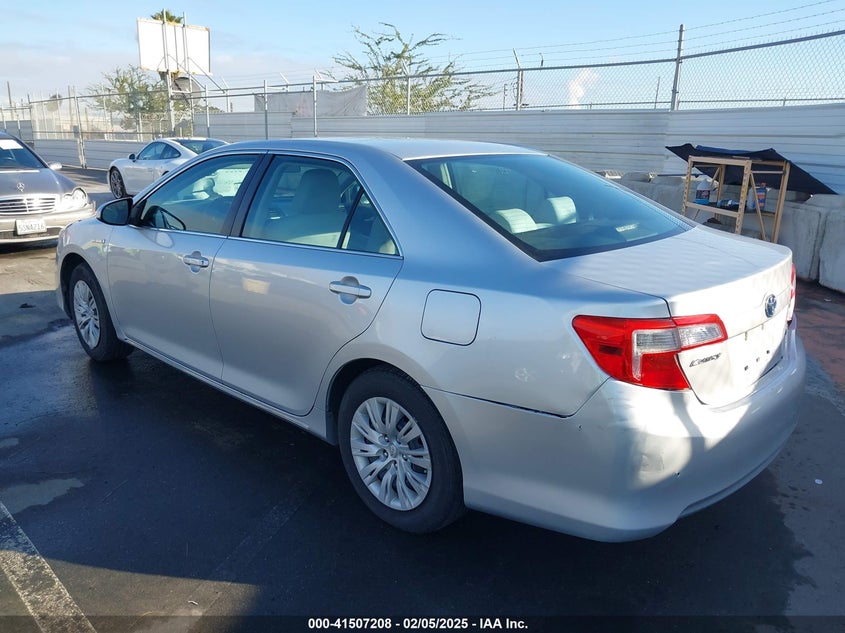 2012 TOYOTA CAMRY HYBRID VIN: 4T1BD1FK9CU012975