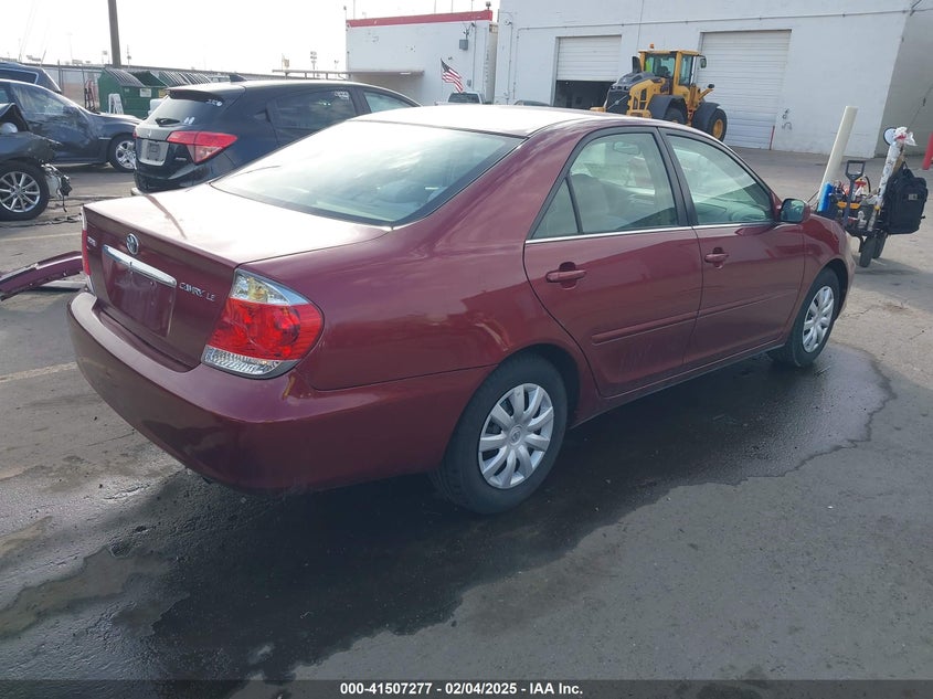 2006 TOYOTA CAMRY VIN: 4T1BE32K36U155956