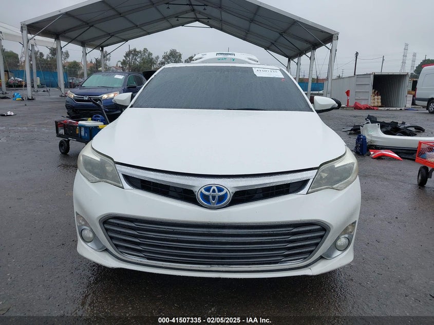 2014 TOYOTA AVALON HYBRID VIN: 4T1BD1EB5EU019071