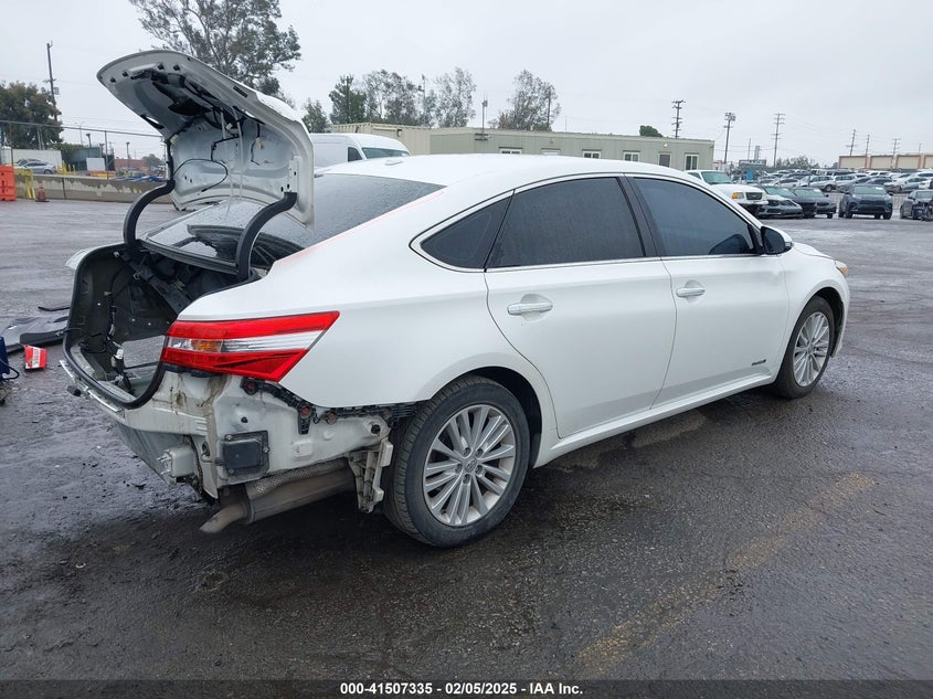 2014 TOYOTA AVALON HYBRID VIN: 4T1BD1EB5EU019071