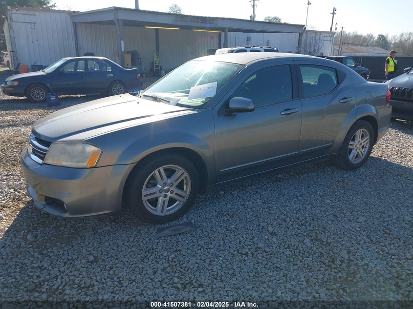 2013 DODGE AVENGER SXT - 1C3CDZCB6DN590334