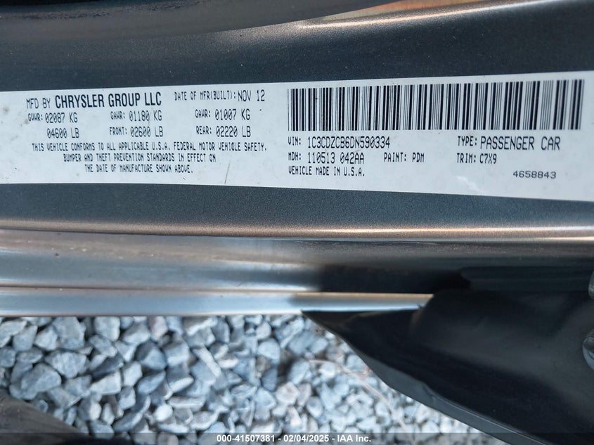 2013 DODGE AVENGER SXT - 1C3CDZCB6DN590334