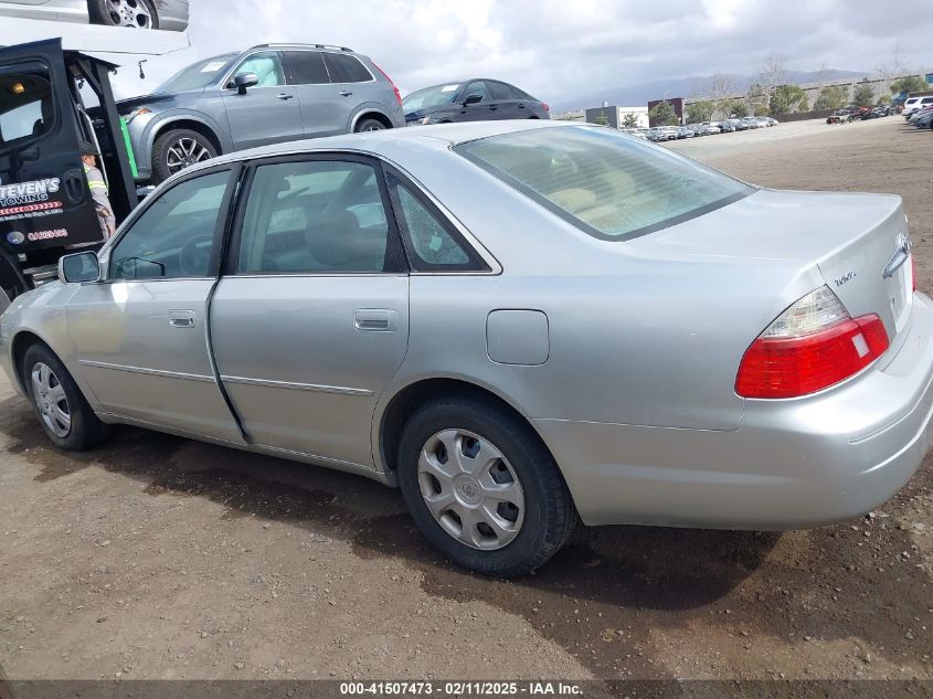 2004 Toyota Avalon Xl VIN: 4T1BF28B44U347933 Lot: 41507473