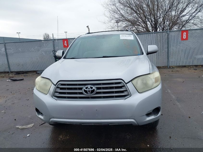 2008 Toyota Highlander VIN: JTEES41A682045552 Lot: 41507686