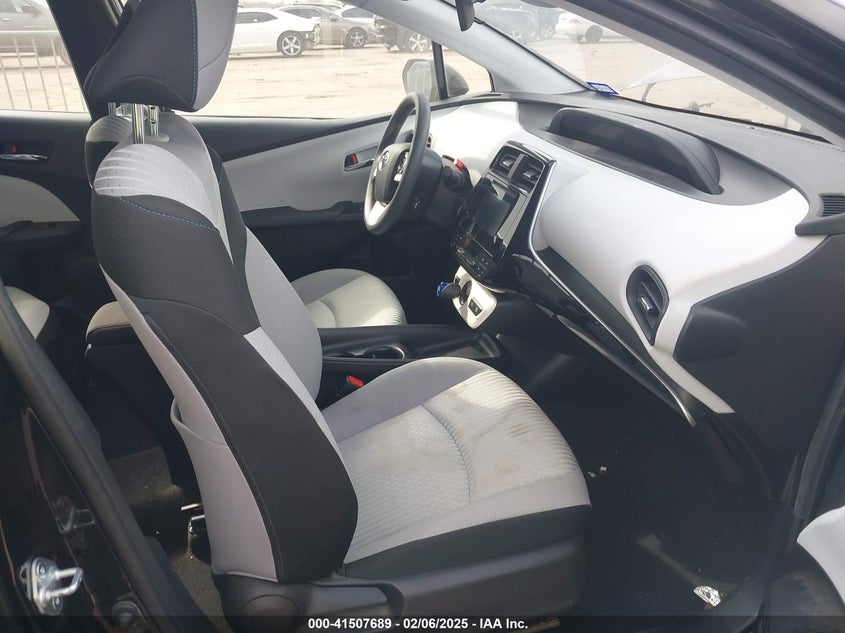 2017 TOYOTA PRIUS VIN: JTDKBRFU2H3052287