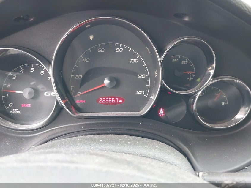 2007 PONTIAC G6 VIN: 1G2ZH58N874225447