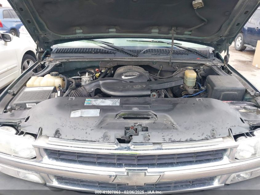 2002 Chevrolet Tahoe Ls VIN: 1GNEC13T42J203759 Lot: 41507863