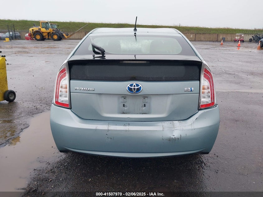 2014 TOYOTA PRIUS VIN: JTDKN3DU1E1741834