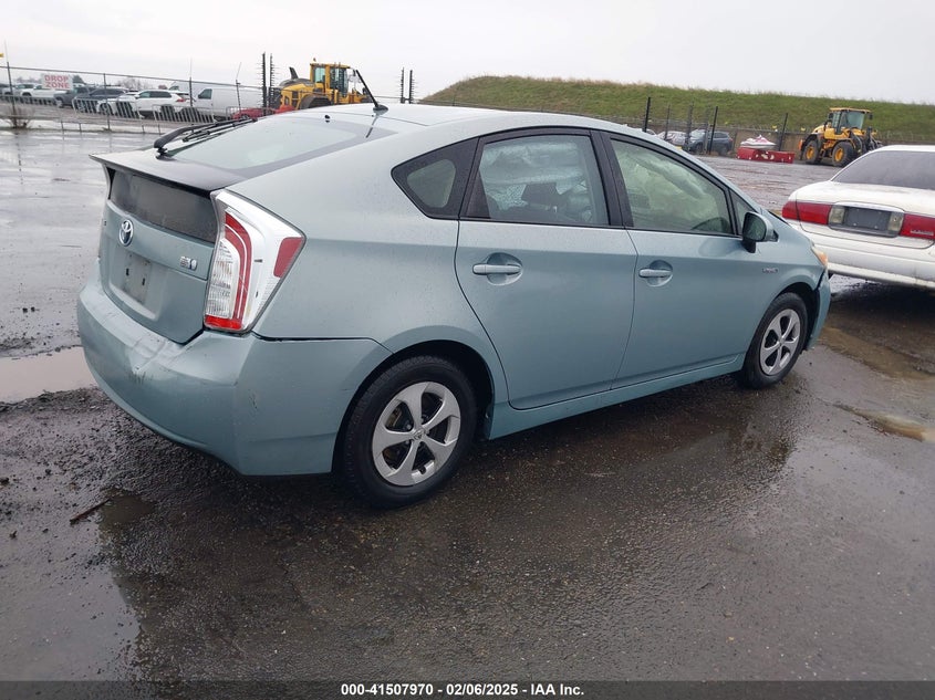 2014 TOYOTA PRIUS VIN: JTDKN3DU1E1741834