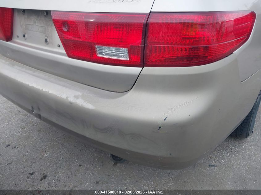 2005 Honda Accord 2.4 Lx VIN: 3HGCM56475G700577 Lot: 41508018