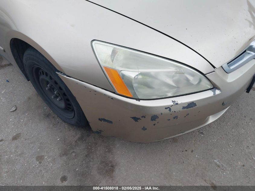 2005 Honda Accord 2.4 Lx VIN: 3HGCM56475G700577 Lot: 41508018